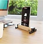 SEOWOOD Ahşap Akustik Telefon & Tablet Standı. Ses Artırma Ve Sese Akustik Katma Özelliği Stero Ses Kalitesi
