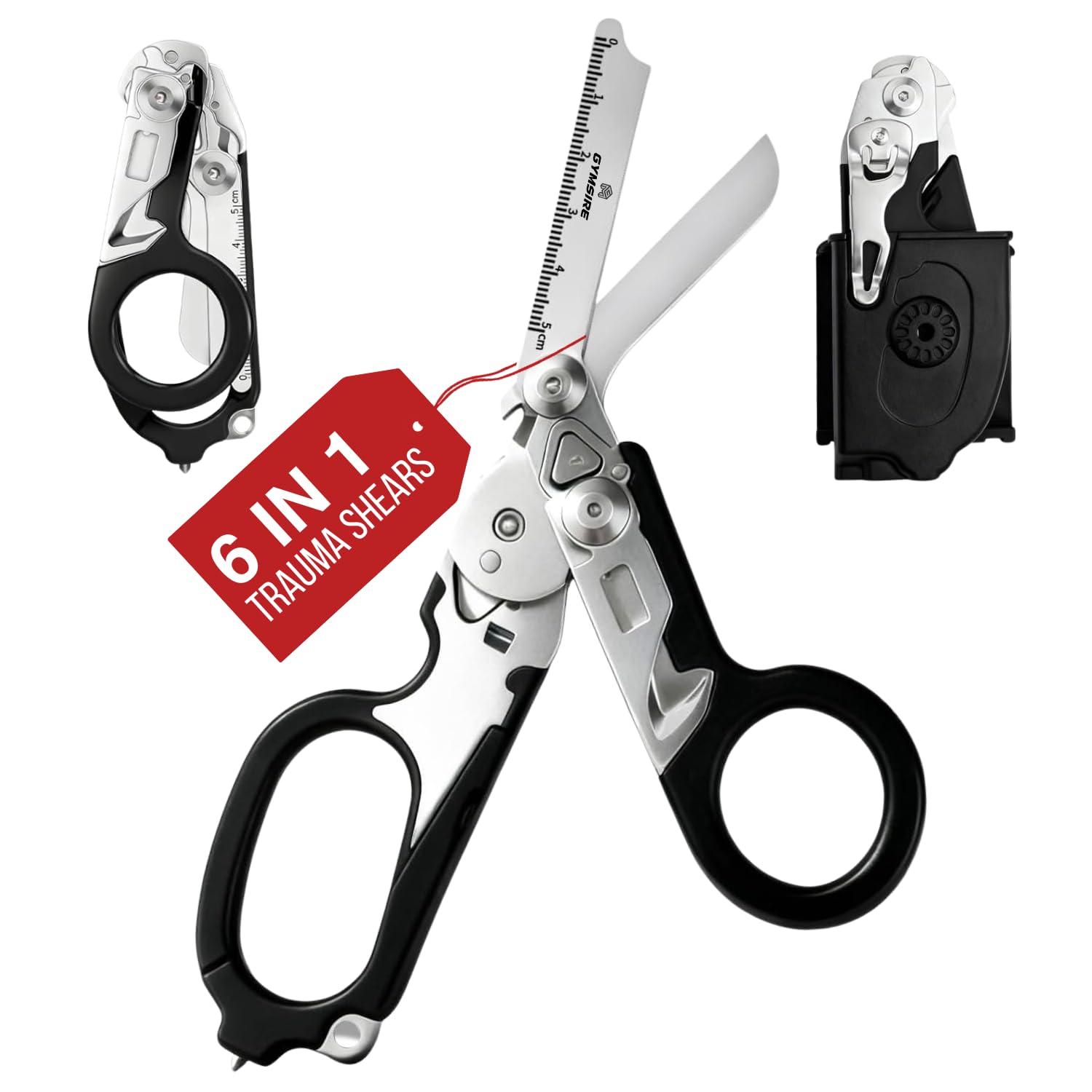 Gymsire 6 in 1 Foldable Trauma Shears