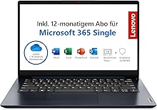 Lenovo IdeaPad Slim 1i Laptop | 15,6" Full HD Display | Intel Celeron N4120 | 4GB RAM | 128GB SSD | Intel UHD 600 Grafik | Win11 Home | QWERTZ | blau | inkl. Microsoft 365 | 3 Monate Premium Care