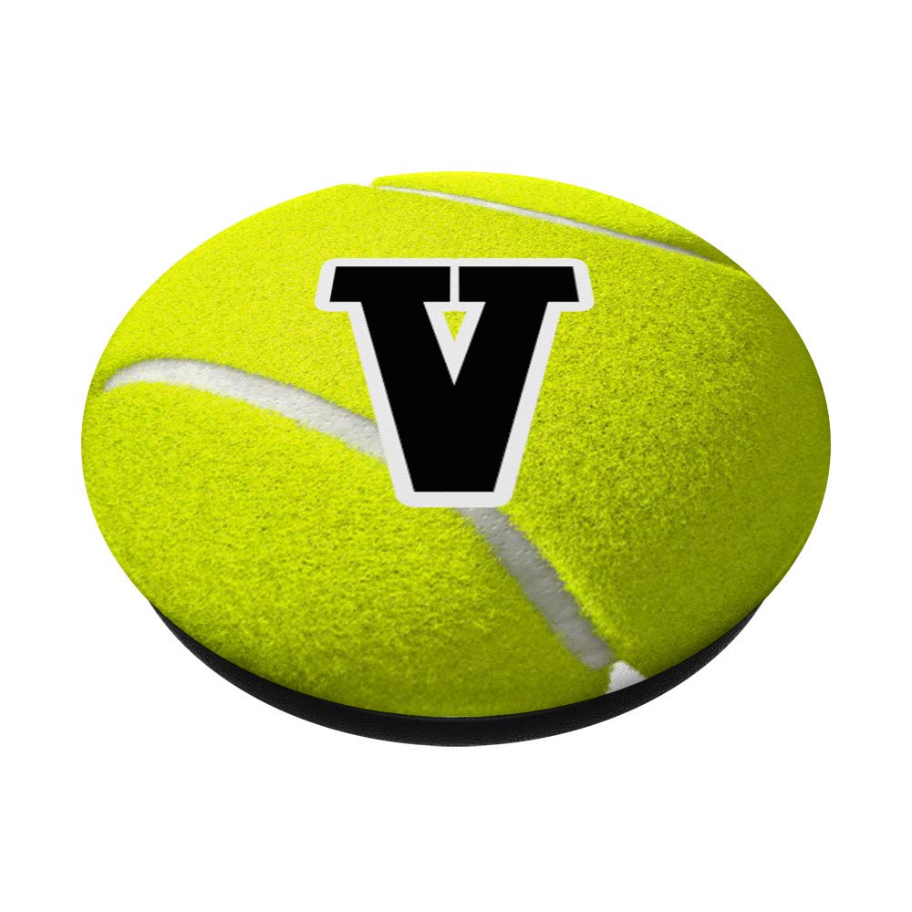 Amazon.com: Tennis Ball Letter V Monogram Player Team Coach Gift