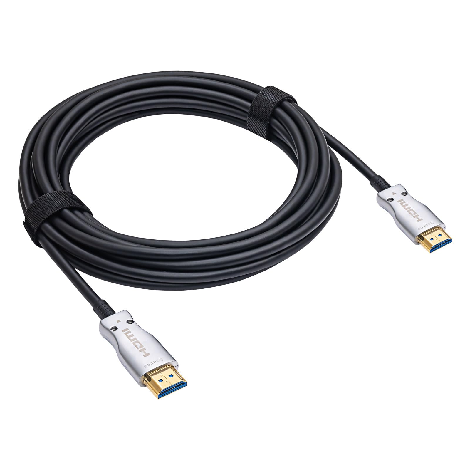 AKYGA AK-HD-50L AOC - Cable óptico HDMI (48 Gb/s, 8 K, 60 Hz, 4 K a 120 Hz, 2,1, 5 m, Ethernet, TV, PS5, Xbox Beamer, Home Cinema, PC