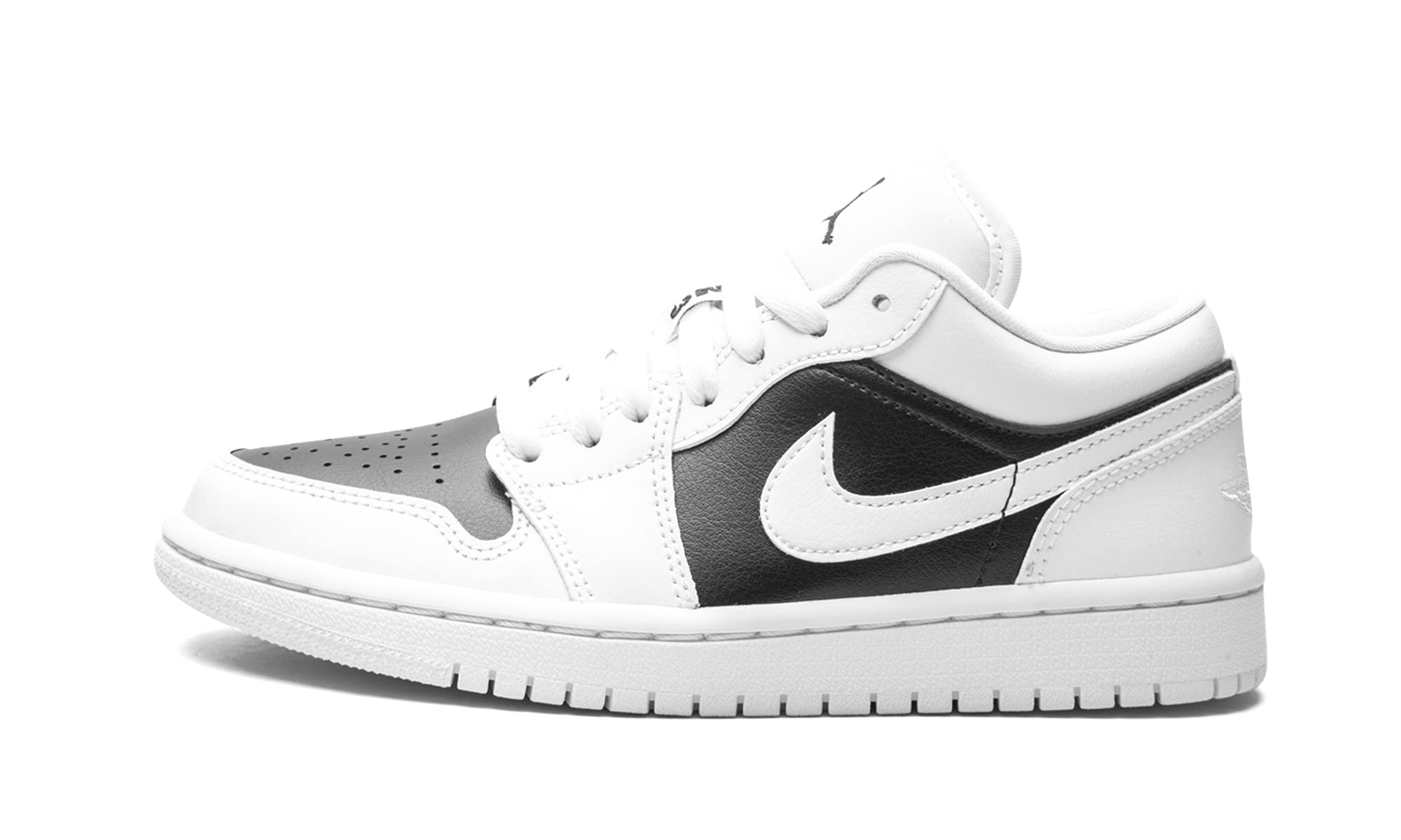 Nike Women's WMNS Air Jordan 1 Low Panda, White/White/Black, 8W
