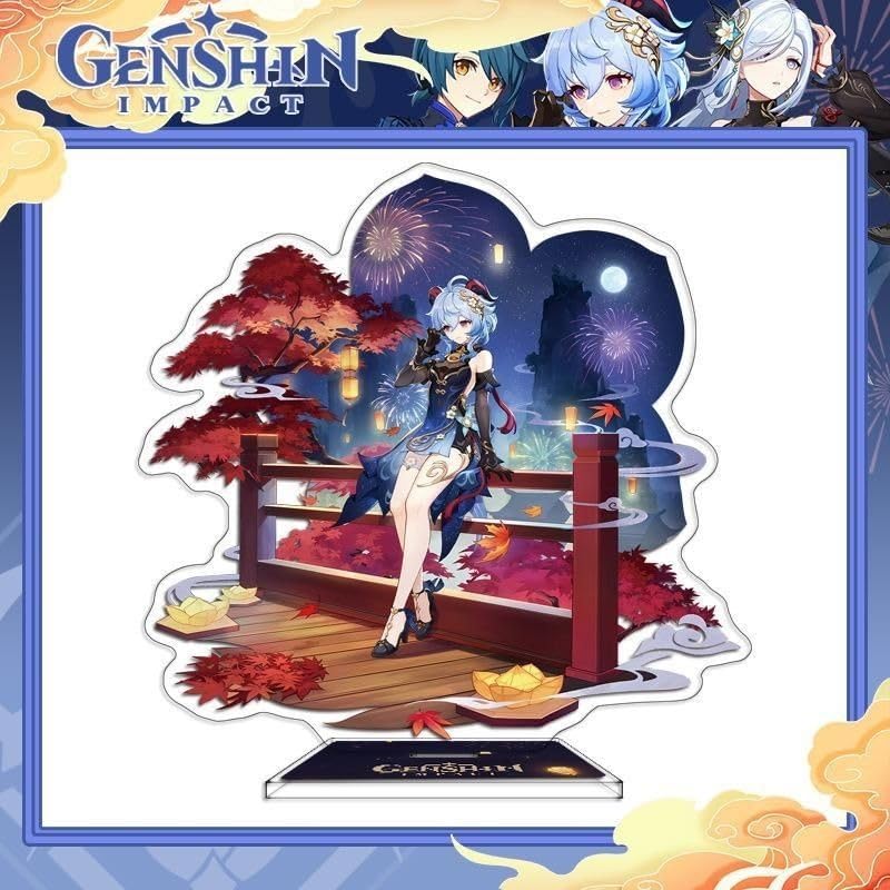 Amazon.co.jp: 原神 グッズ 海灯祭 アクリルスタンド キーホルダー 缶