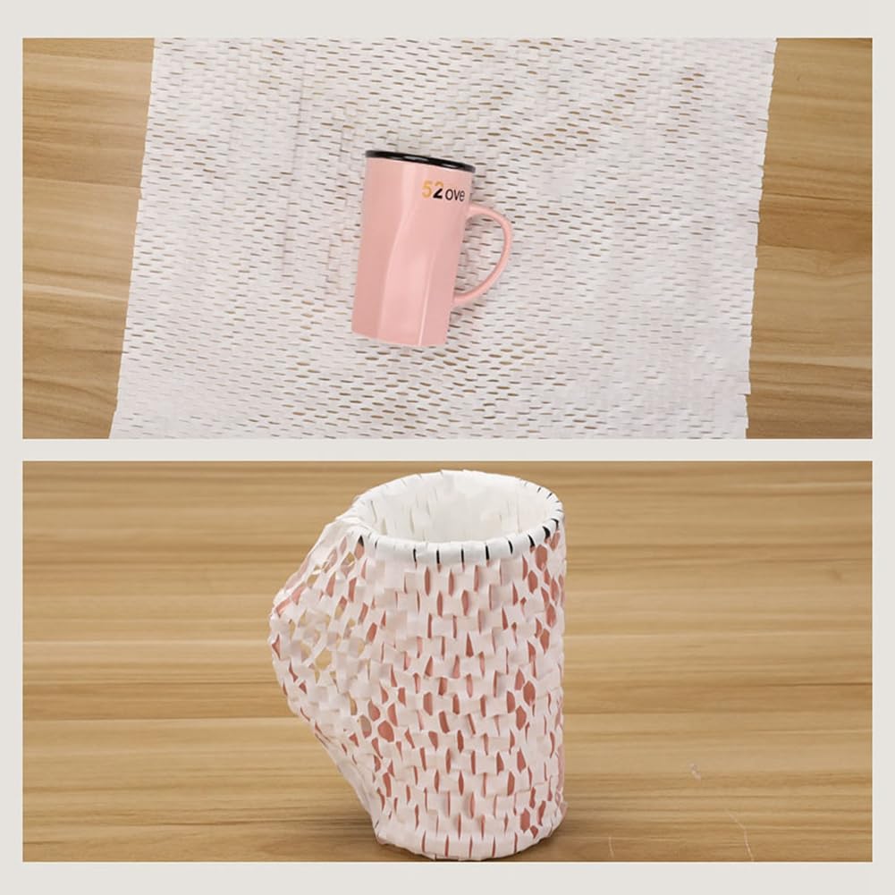 Papel de panal de abeja, papel de embalaje, material de relleno, material de embalaje, papel de estraza de papel protector, embalaje para embalar/almacenar objetos exquisitos frágiles,