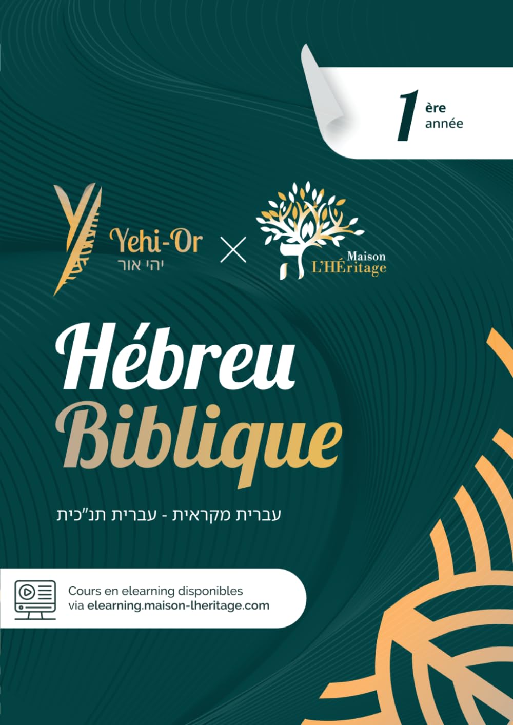 Hébreu Biblique 1ère année: Hébreu Biblique Niveau 1 — Méthode progressive en 25 leçons