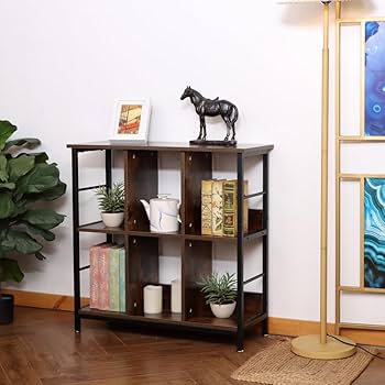 Amazon｜オープンシェルフ オープンラック 本棚 整理棚 幅80×奥行33×高