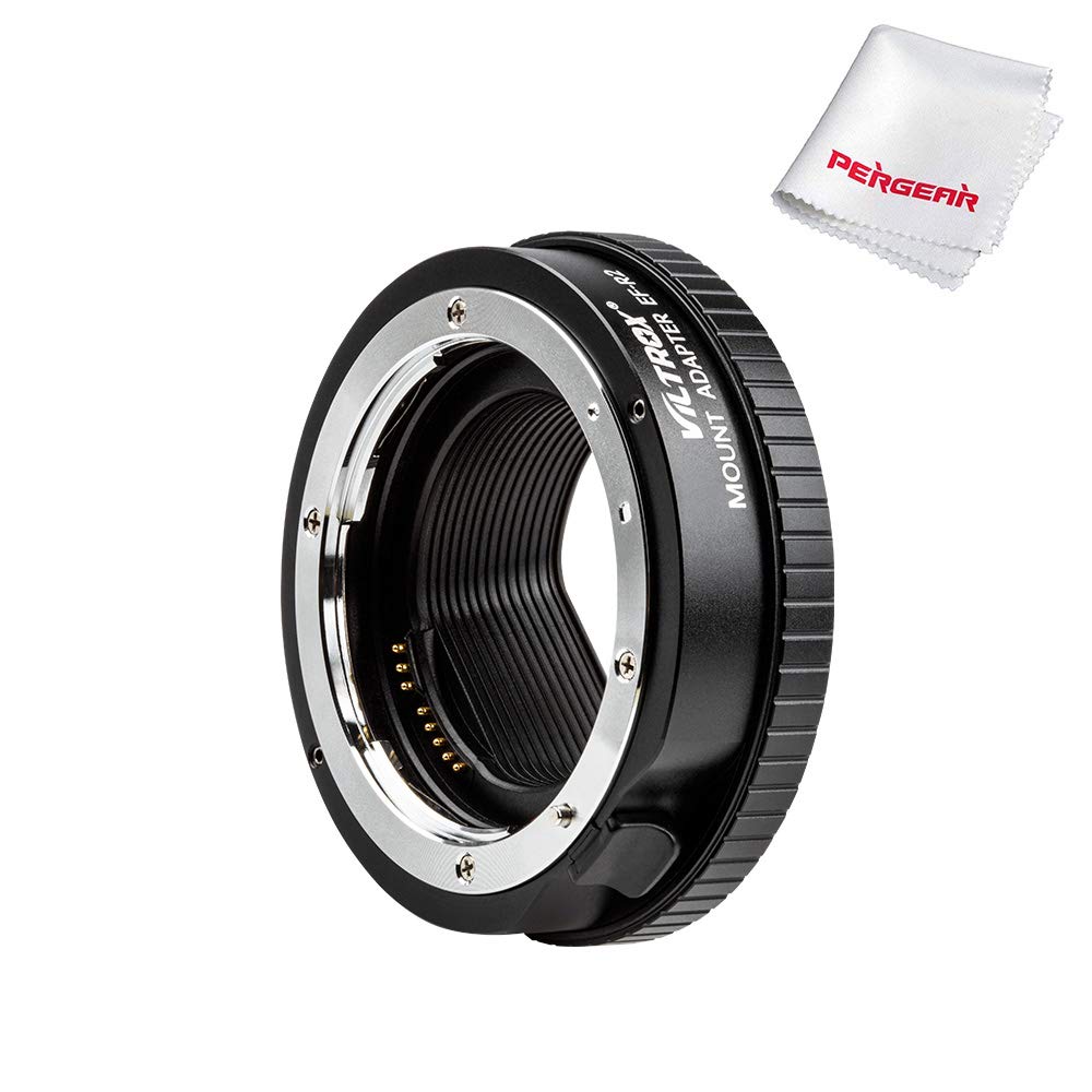 Viltrox EF-R2 Auto Focus Adjustment Lens Adapter Ring for Canon EF/EFS Seires Lenses to EOS R/RP Series Cameras with Pergear Cloth-image-32