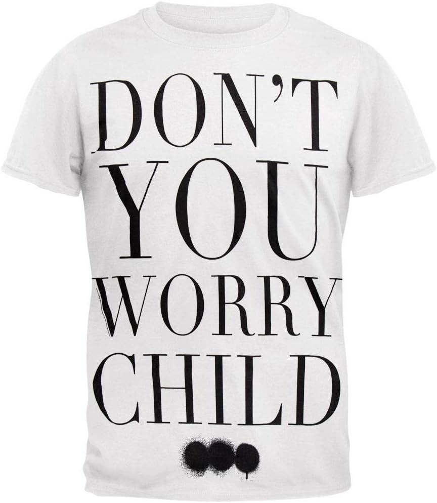Swedish House Mafia - Don't You Worry Child Soft T-Shirt - Large White