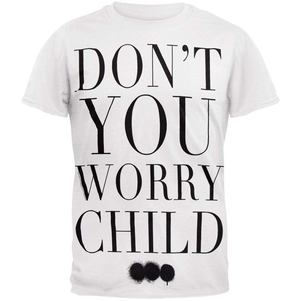 Swedish House Mafia - Don't You Worry Child Soft T-Shirt - Large White