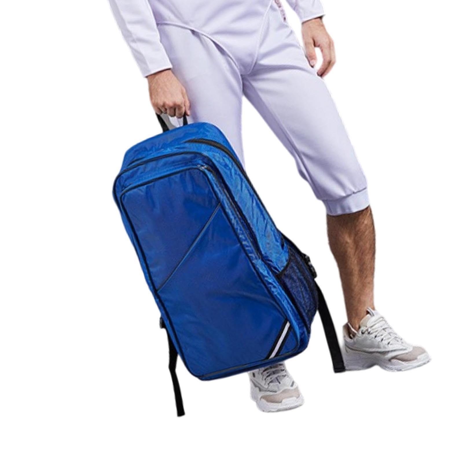 kowaku Bolsa de esgrima Mochila de esgrima con Correa de Hombro Ajustable Práctica Bolsa de Mano para Llevar