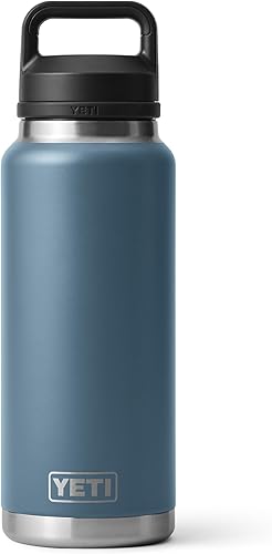 Miniatura 31 de YETI Rambler - Botella de 36 onzas, aislada al vacío, a prueba de fugas, de acero inoxidable con tapón para sorbos Vacuum Insulated, Leakproof