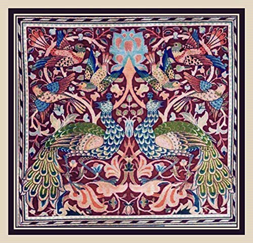 Orenco Originals Arts Crafts Peacocks William Morris Design Counted Cross Stitch Pattern