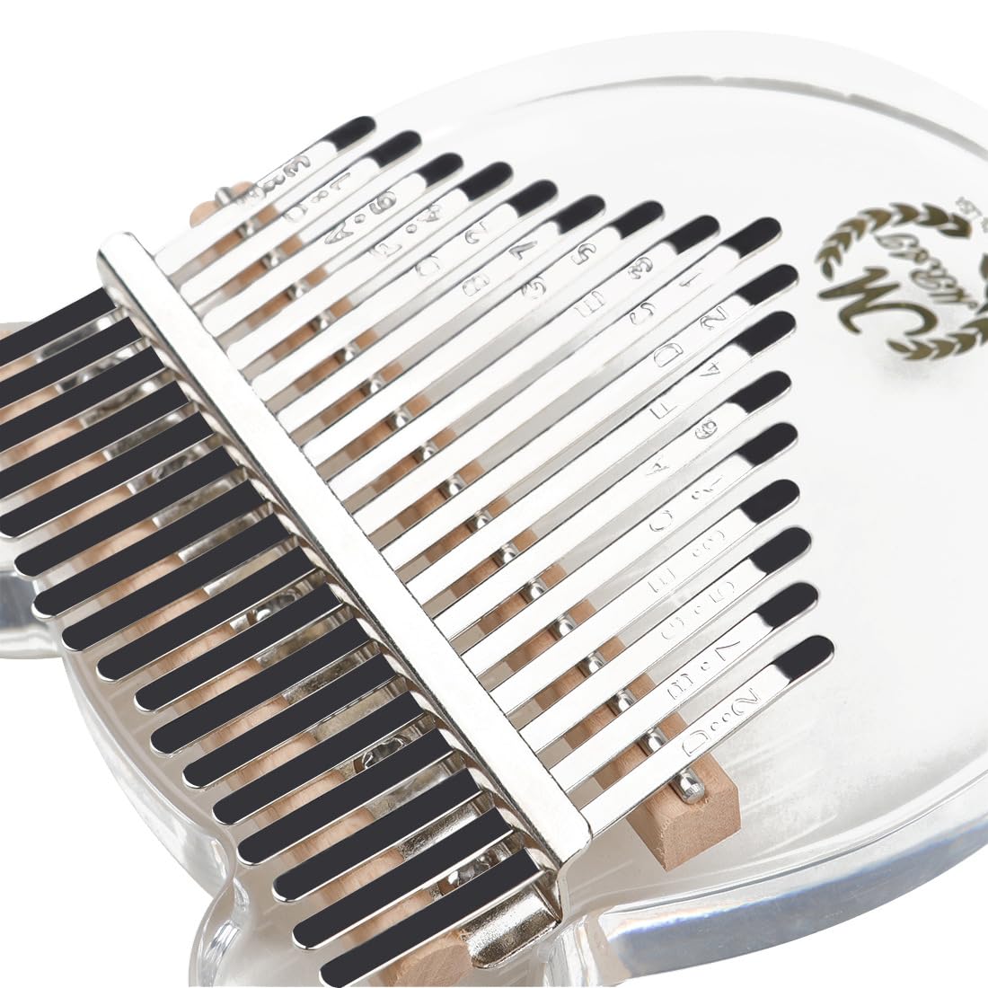17-Note Kalimba, kristallklares Daumenklavier, Bär Kalimba, Kalimba, Anfänger Zupfinstrument, Finger Klavier, Kalimba