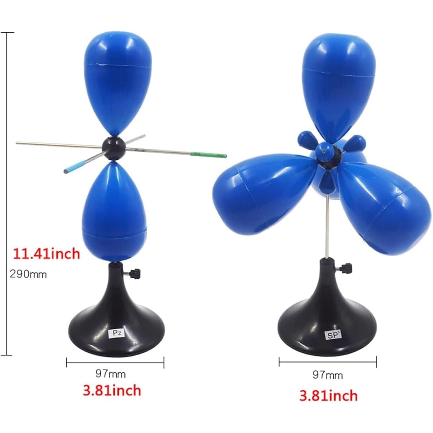Elektronenwolken-Hybrid-Orbitalmodell Chemie-Unterrichtsgeräte Elektronisches Wolken-Hybrid-Orbitalmodell S SP SP2 SP3 Px Py Pz Objektdeformationsdemonstrator Zeigerphysik