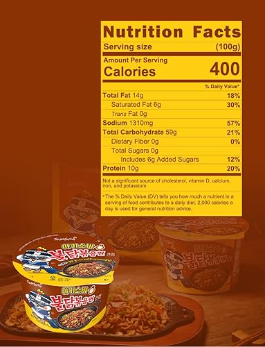 Miniatura 7 de Yakisoba Buldak fideos salteados Big Bowl 2 unidades + salsa Buldak 2 palillos + palillos de madera, 2 pares  Comida instantánea coreana picante