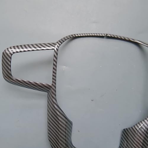 Miniatura 5 de Funda de volante con impresión de fibra de carbono para GMC Sierra 1500 2500HD 3500HD 2020 2021 2022 2023 Yukon XL 2021 2022 2023 (impresión de