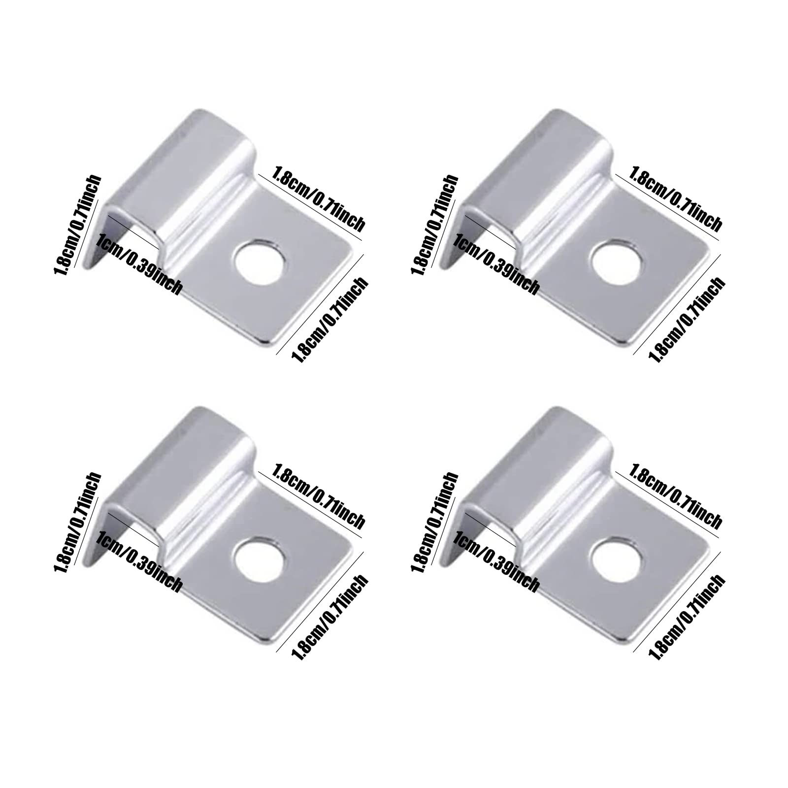 Amazon | 水槽 蓋受け 4個セット 水槽 ガラス蓋受け ステンレス 水槽