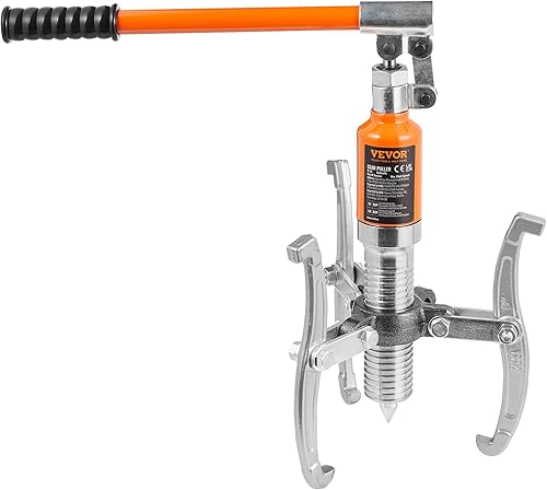 Miniatura 10 de VEVOR Extractor de engranajes hidráulicos, separador de tracción de rodamientos de rueda de capacidad máxima de 5 toneladas, extractor de 2 o 3