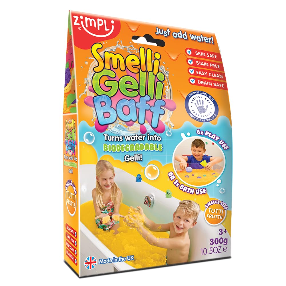 Zimpli Kids Smelli Gelli Baff Tutti Fruiti