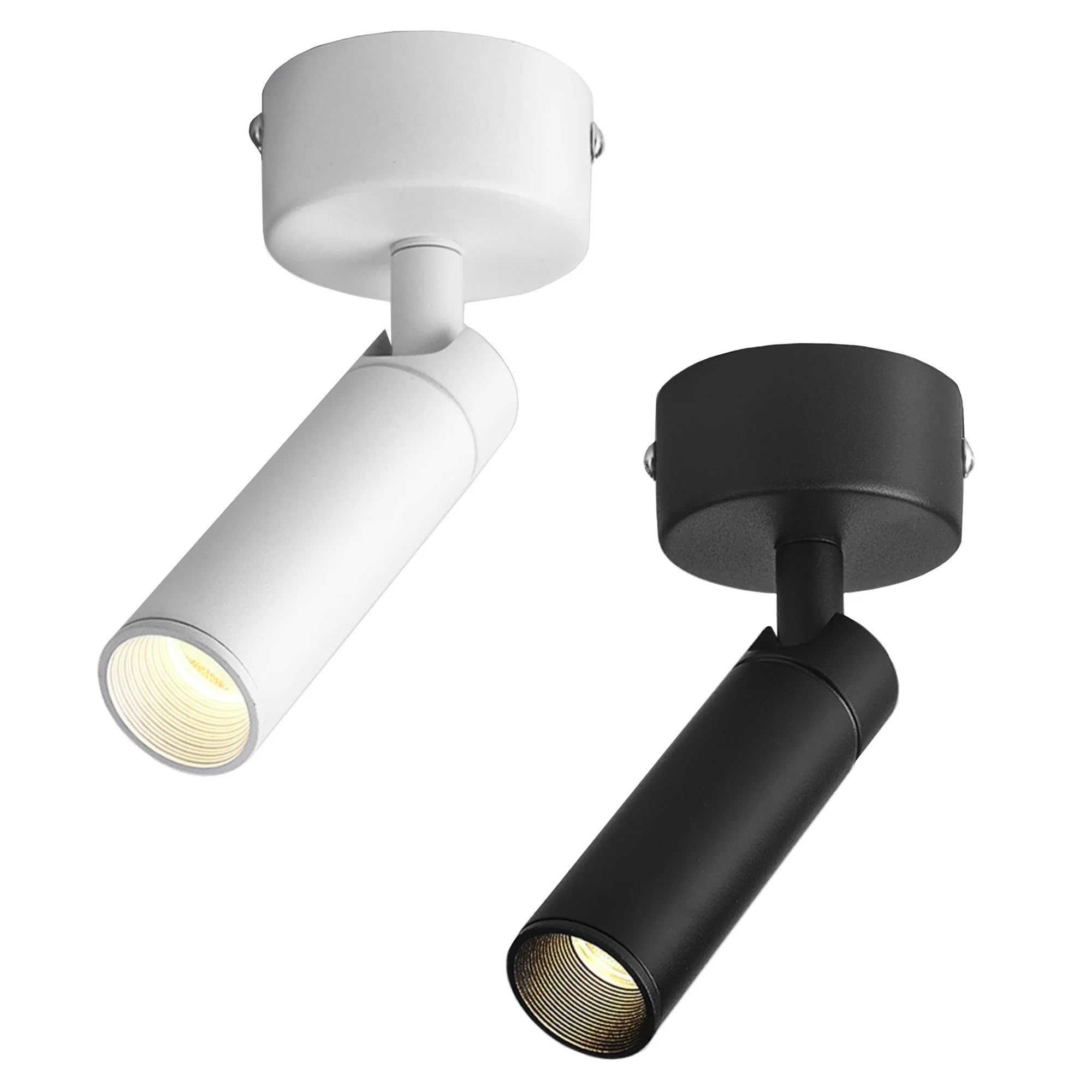5W COB LED Lampa sufitowa do obrazów Wąski kąt wiązki 8° Światło alejkowe Tło Reflektor ścienny Salon Hotel Koncert i wesele(White 6.5cm Head,3000K)