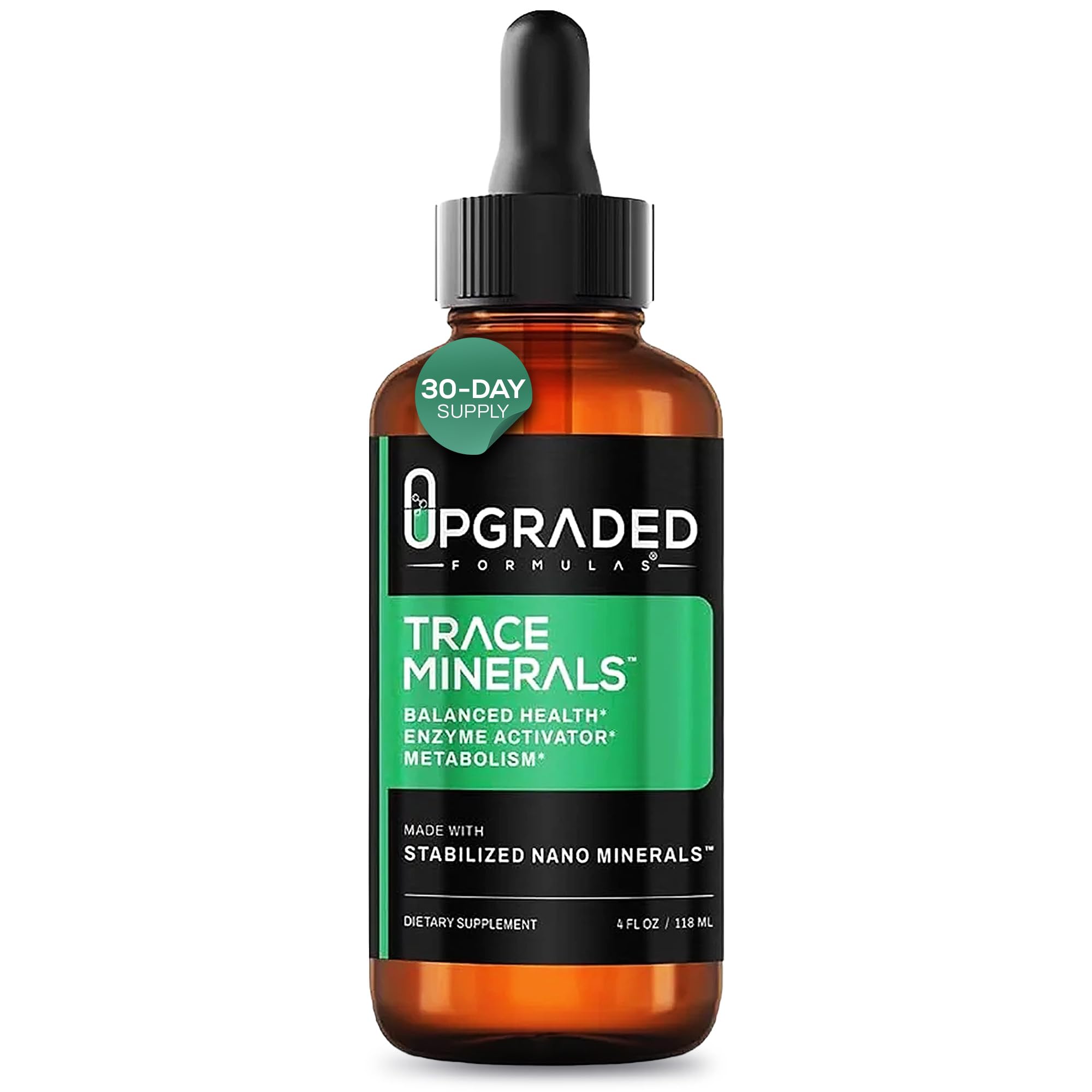 Upgraded Formulas Trace Minerals with Liquid Nano Minerals, 4 Fl Oz