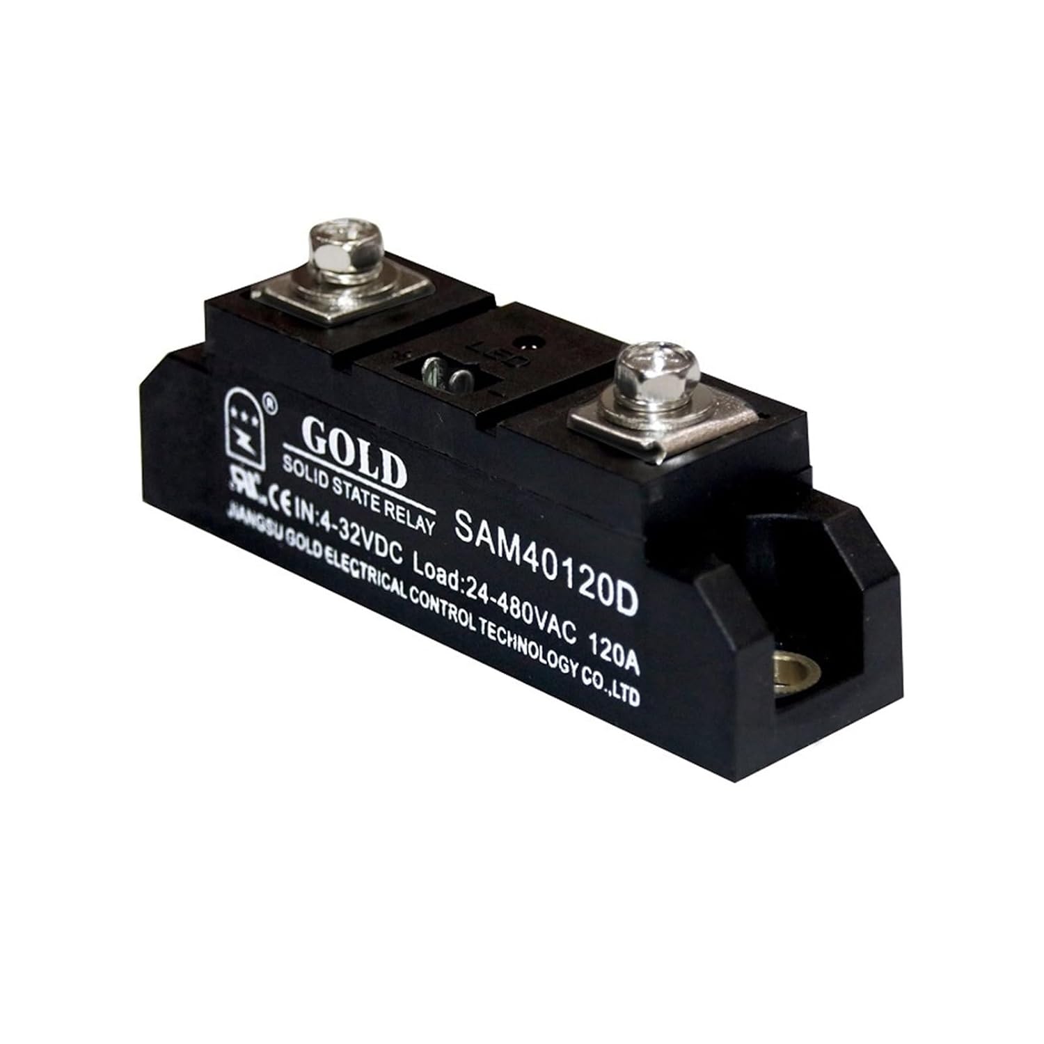 Control DC 4-32V Load Voltage AC 24-480V Industrial Grade Solid State Relay Gold 80A 100A 120A 150A 200A DC Control AC(200A)
