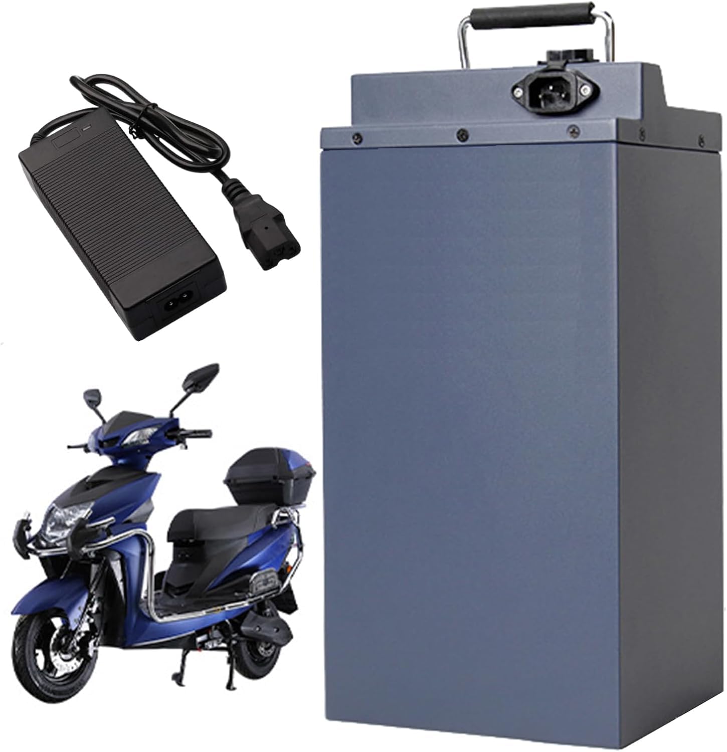 Akumulator motocyklowy 60 V akumulator litowy 15 Ah 20 Ah 25 Ah 30 Ah 35 Ah 40 Ah 45 Ah 50 Ah 55 Ah 60 Ah 65 Ah do silnika 0-3900 W z ładowarką