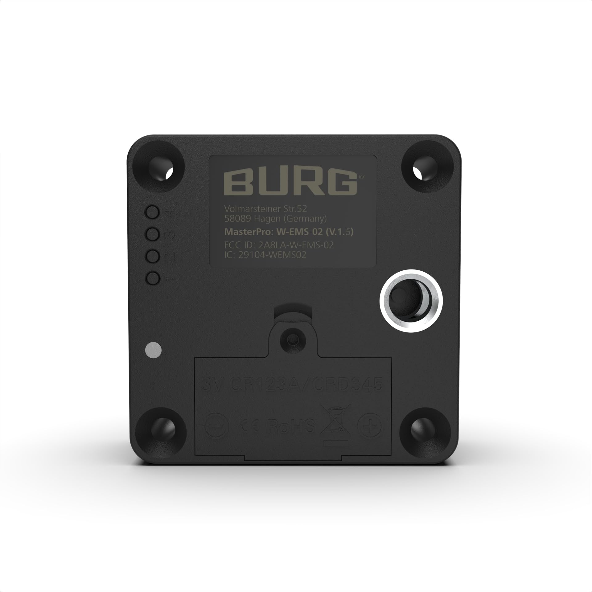 BURG Master Pro elektronisches Möbelschloss – RFID Schrankschloss (Möbel/Schrank/Schublade) – Zutrittskontrolle für Schranktür & Schublade – 13,56 MHz MIFARE® Classic