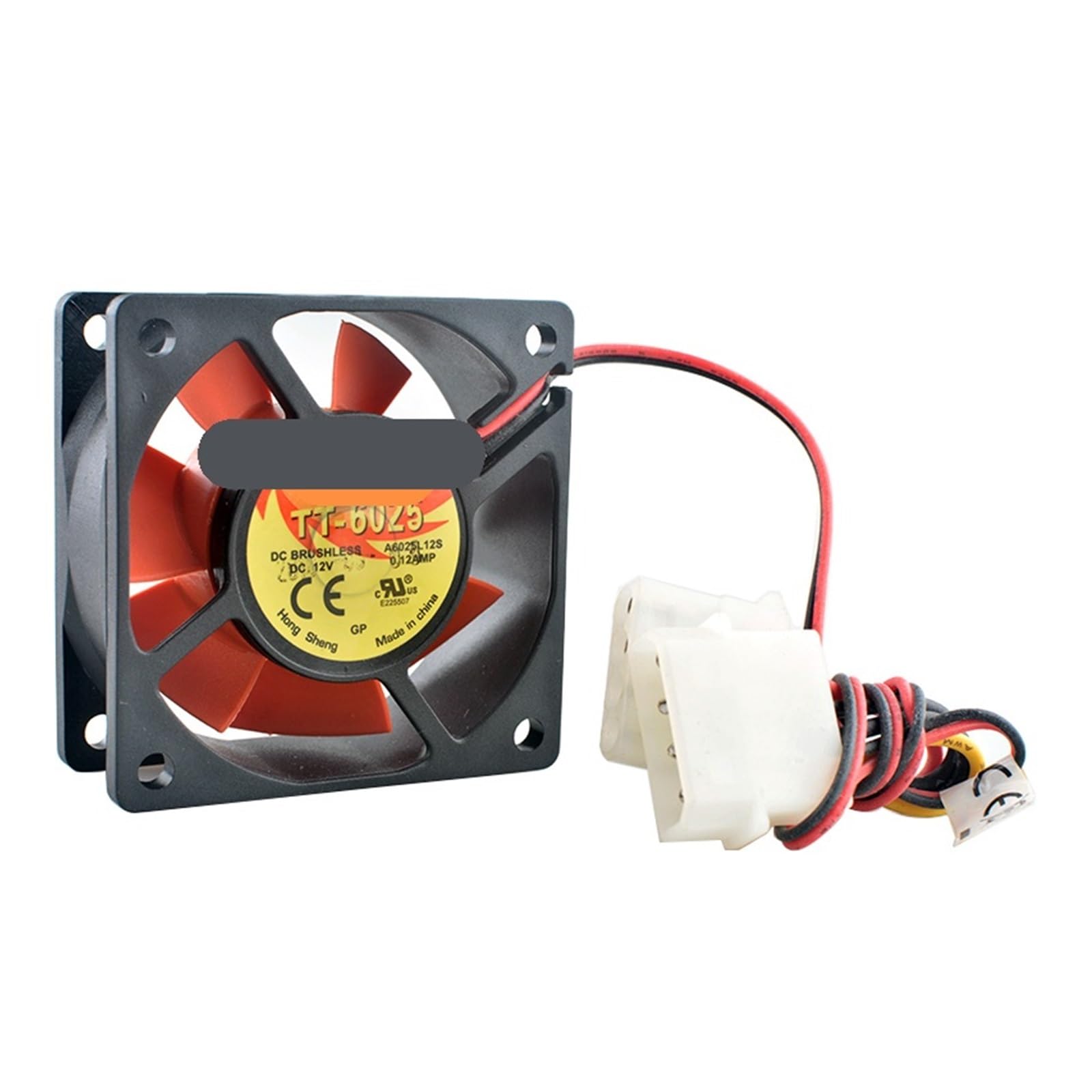 JJKKOZVQF TT-6025 A6025L12S 6cm 60mm fan 60x60x25mm DC12V 0.12A cooling fan