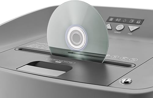 Vista 19 de Dahle ShredMATIC SM 90 Trituradora de papel de alimentación automática, corte cruzado, bandeja de alimentación de 90 hojas, ingeniería alemana