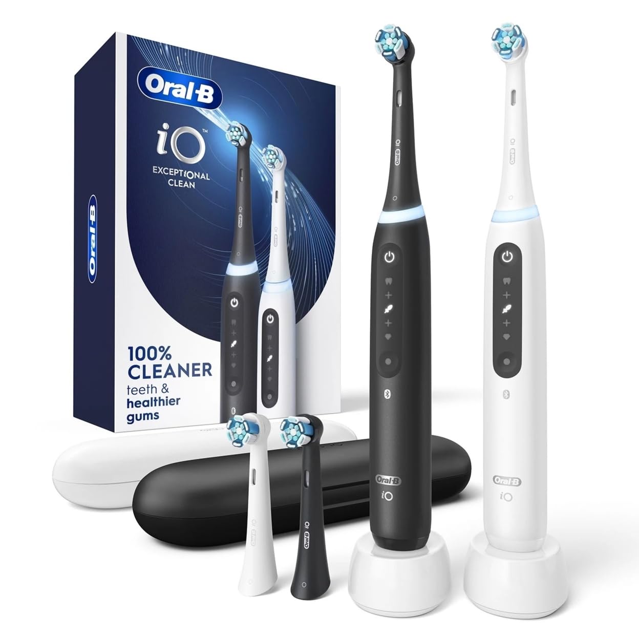 Amazon | Oral-B iO Series 5 充電式歯ブラシ デュアルパック | 大人用