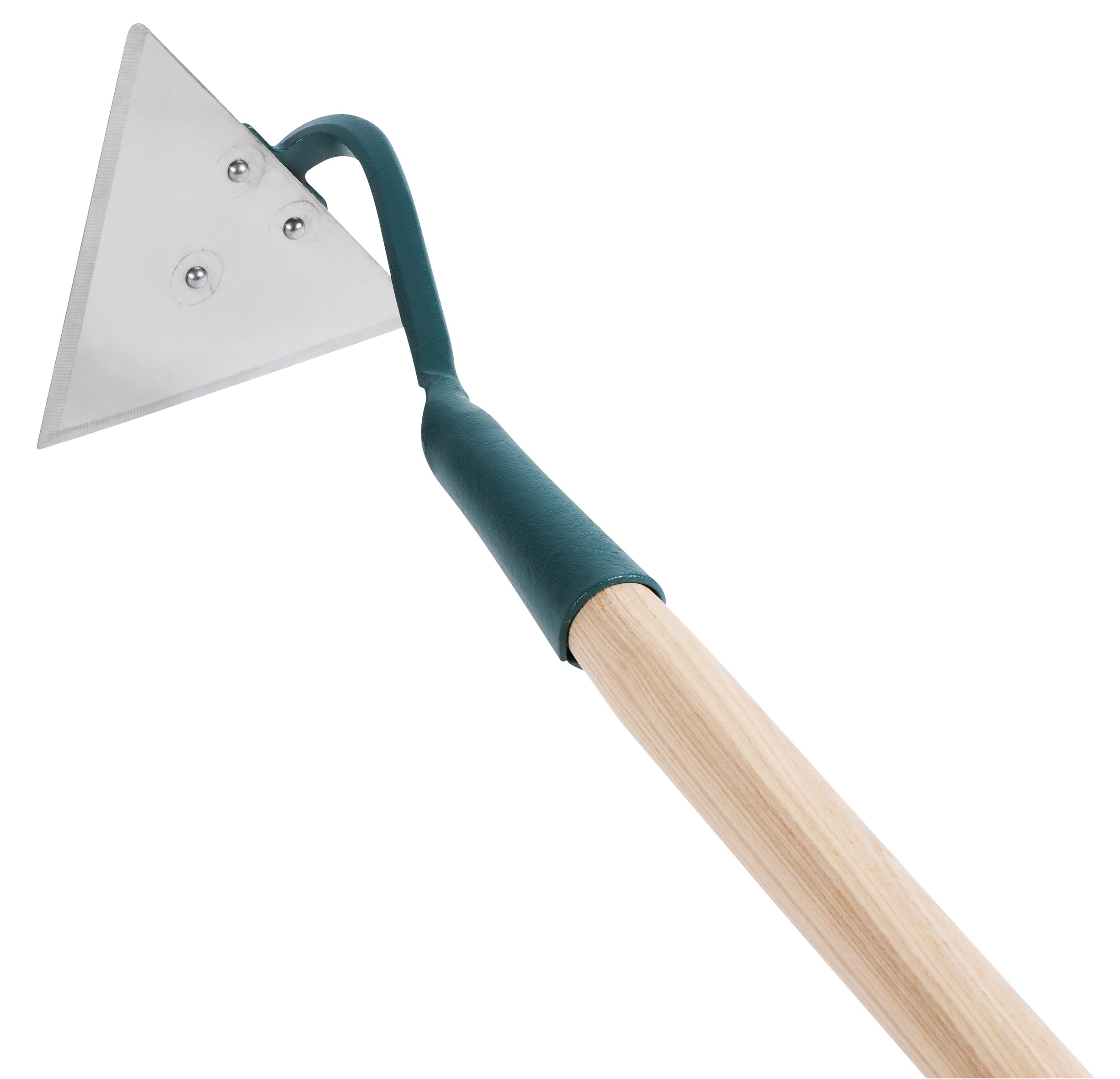 Binette triangulaire forgée 16cm pour désherber les sols durs sans effort