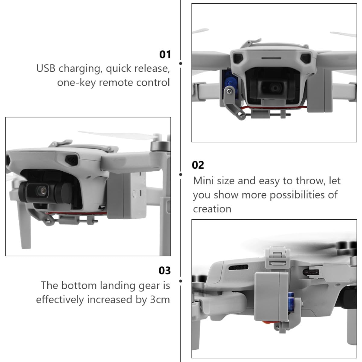 TOYANDONA De Drones Para Mini Dispositivo De Compatible Conjunto De Dron Para Dron Aire
