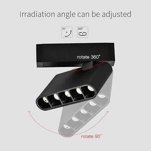 Miniatura 4 de SCON Cabezal de lámpara LED magnético de 24 V para empotradotechosistema de iluminación de pista colgante, reflector lineal de techo de pared