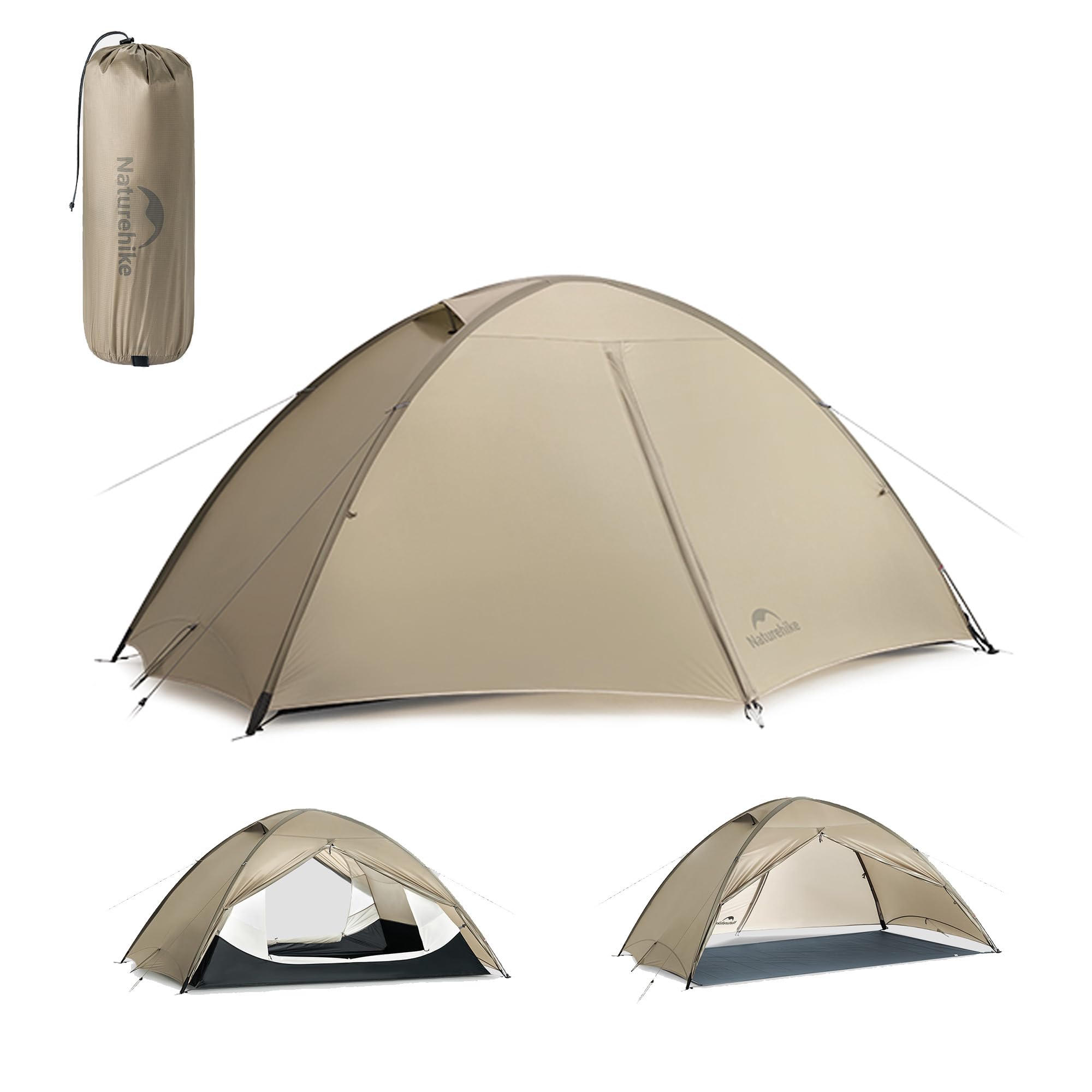 ✨美品✨Naturehike テント設営用品 　キャンプ　コンパクト　軽量 Amazon.co.jp: Naturehike Giling 軽量テント 1.22KG超軽量 快速設営な