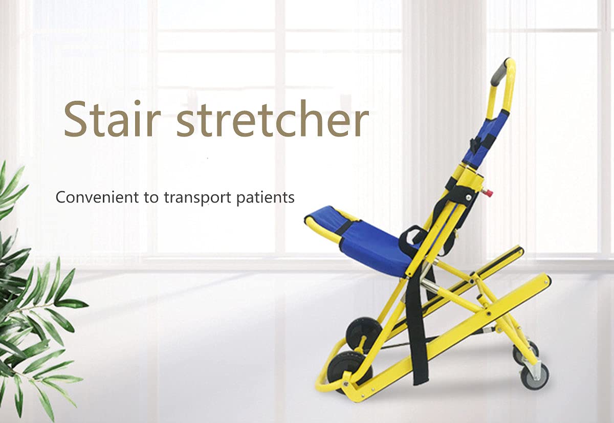 ストレッチャー リフト階段椅子、救急車ストレッチャー トロリー、クイック リリース バックル付きアルミ軽量消防士避難椅子、株式会社錦 159 kg の負荷 Amazon.co.jp: ストレッチャー リフト階段椅子、救急車ストレッチャー