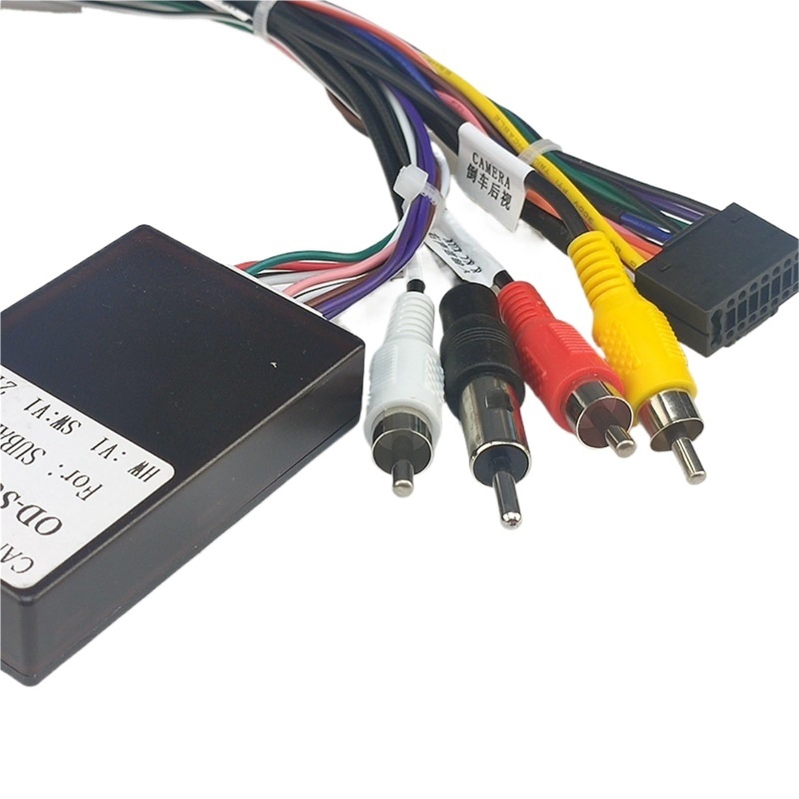 Arnés de cableado estéreo para Radio de Coche, Cable Canbus Android de 16 Pines para Subaru, Forester 2015-2020, XV Crosstrek Legacy Outback
