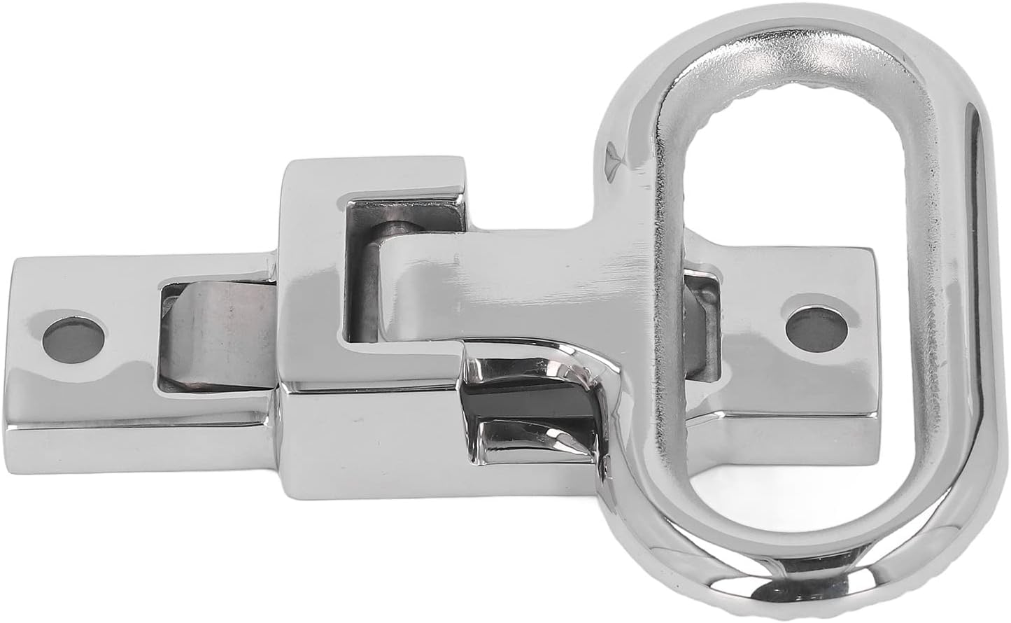 KIMISS 316 Stainless Steel Marine Folding Mast Step Heavy Duty Folding Flip up Step for Boat Trailer Recreational Vehicle