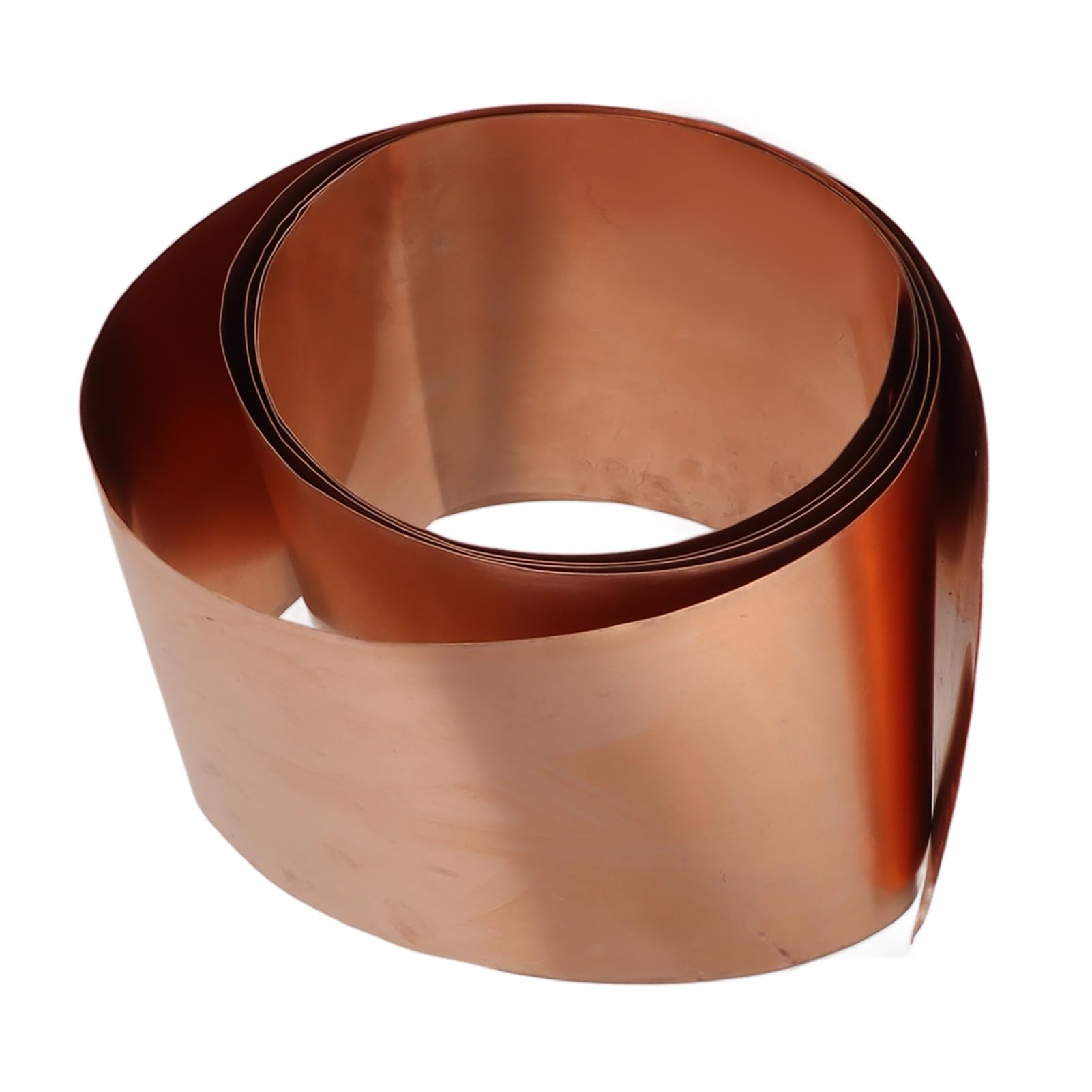 Rotolo di Lamiera di Rame Puro 99,95%, 0,5 mm x 200 mm, Multifunzione per Tetti, Impermeabilizzazione, Accessori Fai da Te