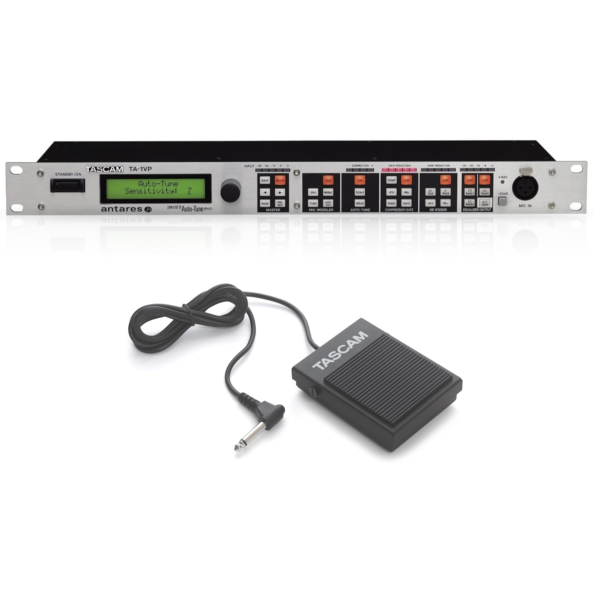 Amazon.com: TASCAM TA-1VP Rackmount Processor and Foot