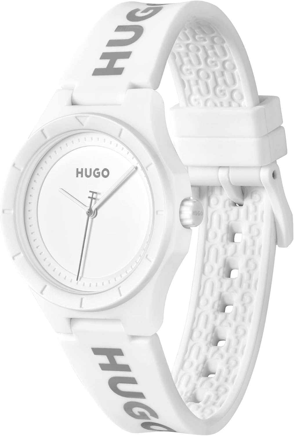 HUGO #LIT for HER Women's 3H Quartz Silicone Wristwatch - Water Resistant up to 5ATM/50 Meters, Fun, Colorful and Easy to Wear