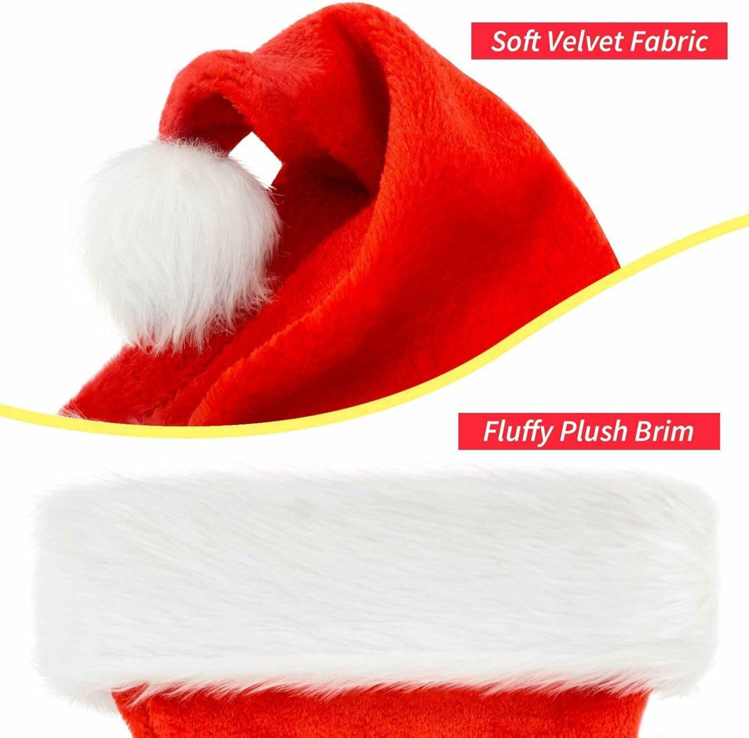 Amazon | クリスマス帽子 サンタ 帽子 コスプレ サンタ サンタ帽子 
