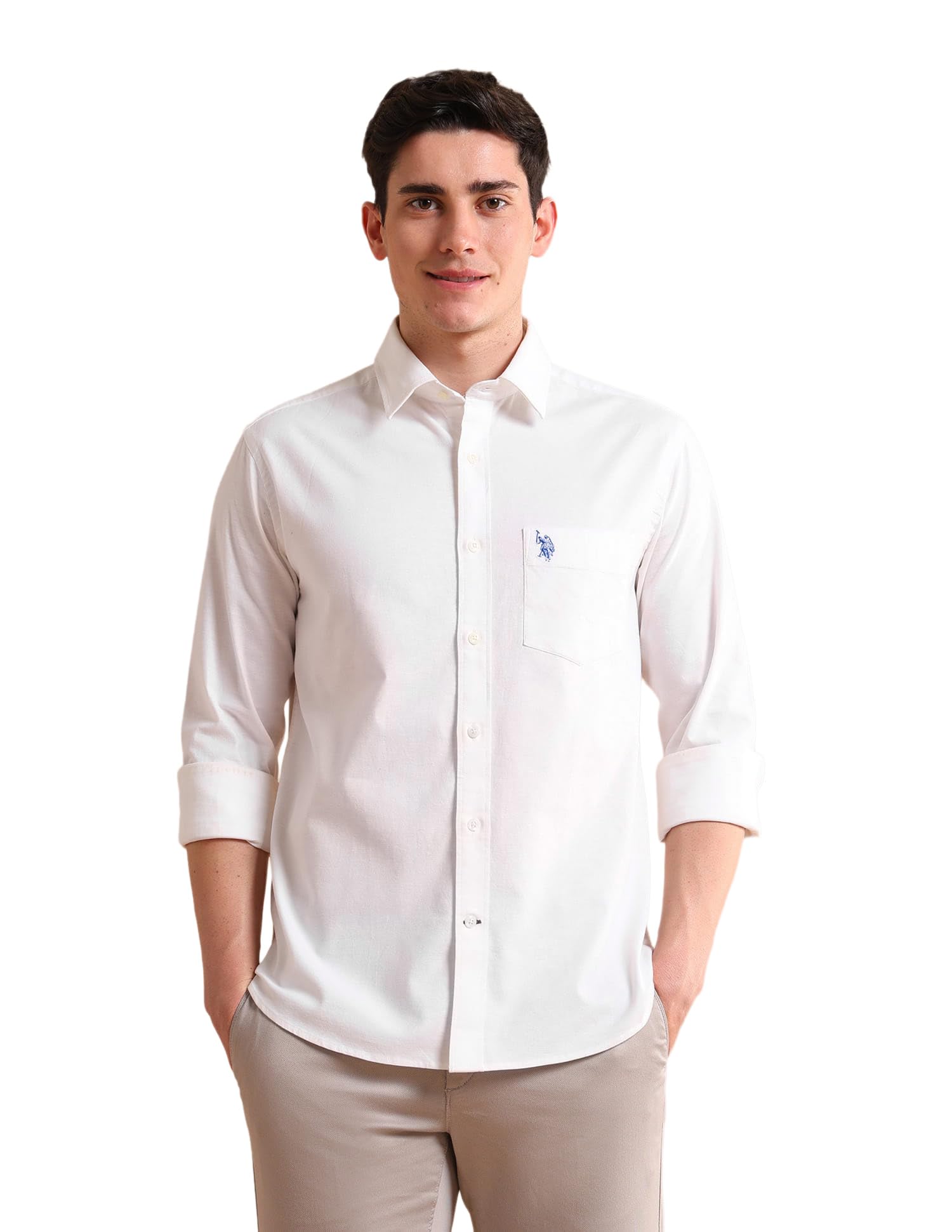 u.s. polo assn. Men's Cotton Regular Fit Shirt-picture-49