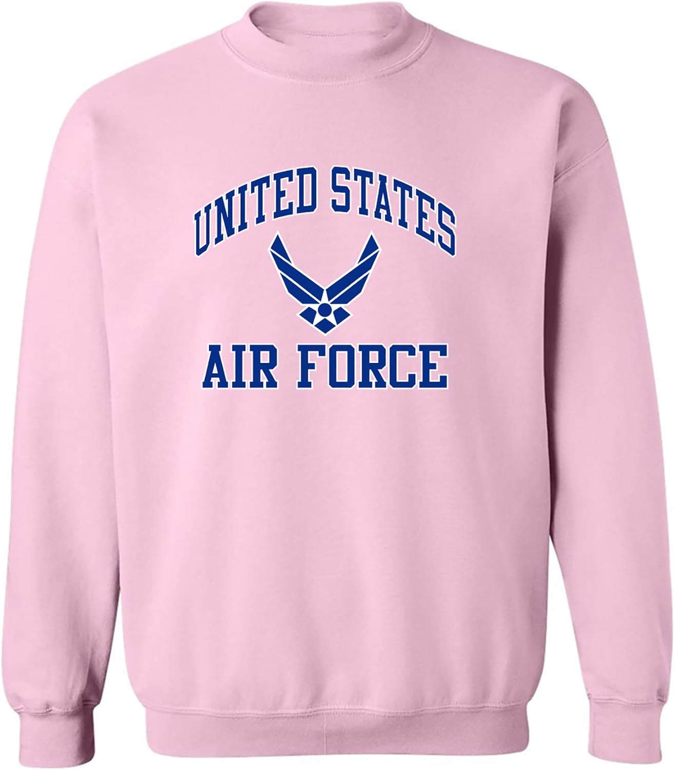 zerogravitee Air Force Wings Blue/White print Crewneck Sweatshirt