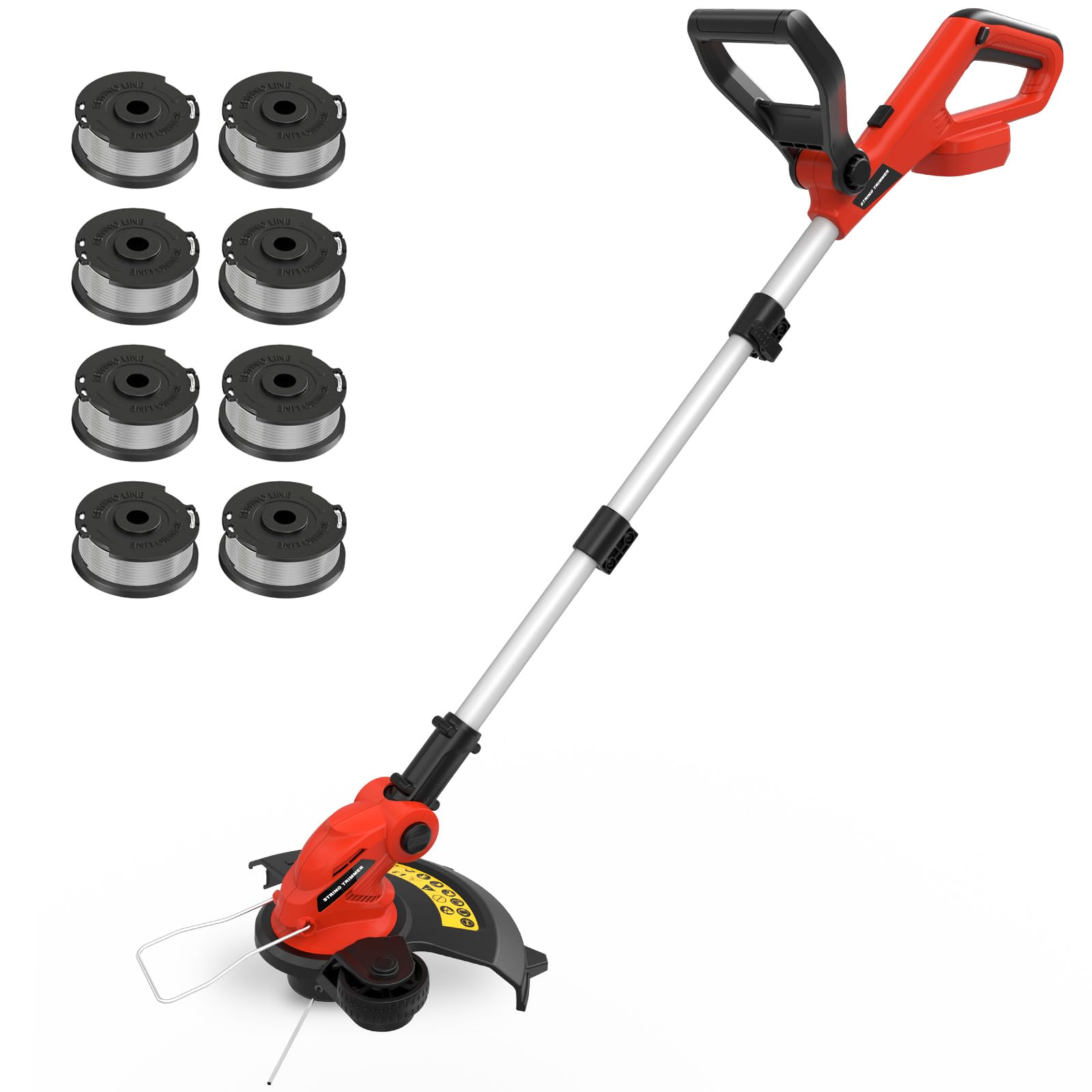 Cordless String Trimmer Compatible with Milwaukee M18 Battery (Tool Only)