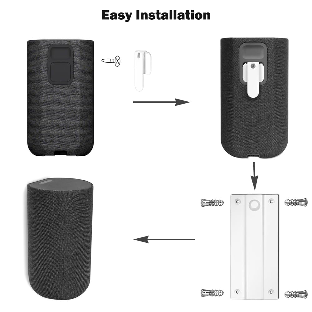 Amazon | EUGOOCX 壁取り付けブラケット 1ペア Sony SA-RS5ワイヤレス