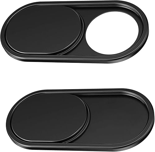 Miniatura 1 de IMBZBK Cubierta de cámara deslizante para portátil Samsung Samsung Paquete de 2 fundas ultradelgadas para cámara web para laptop, protege tu
