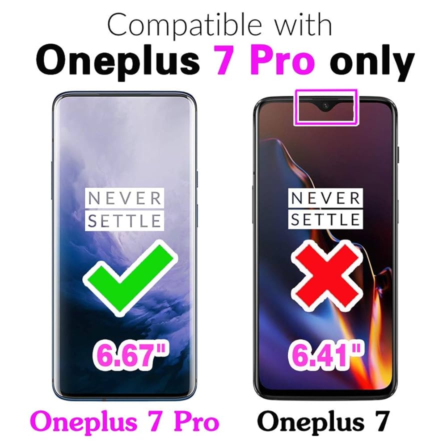 Amazon.com: Phone Case for Oneplus 7 Pro Folio Flip Wallet