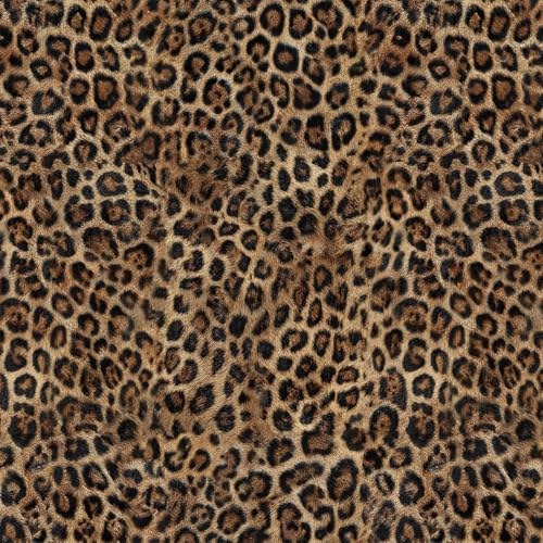 Papel pintado leopardo autoadhesivo de 44x300 cm vinilo extraíble 2