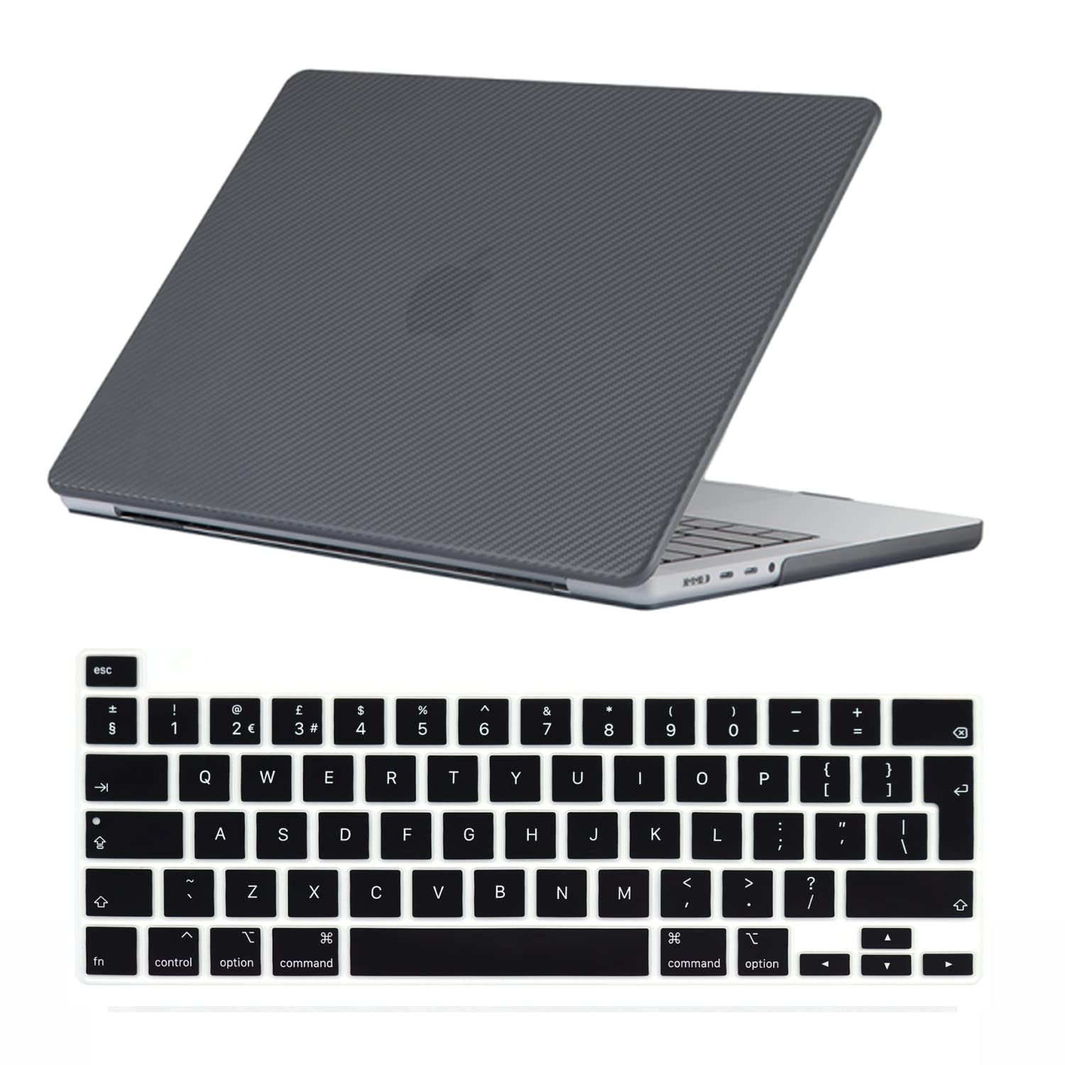 Se7enline Compatible with 2025 2024 2023 2022 2021 MacBook Pro 14 inch Case Hard Shell Laptop Cover for Macbook Pro A2918 A2992 A3112 A3401 A2779 A3434 M5 M4 M3 M2 M1 &TPU Keyboard Skin,Midnight Green — view 168